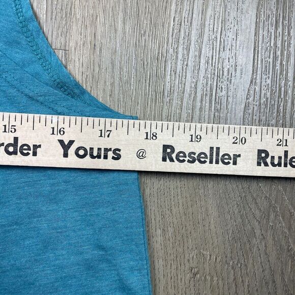 Stussy Shirt Womens Medium Blue Tank Top N4 Graphic Aztec Print Made USA New - Picture 7 of 9